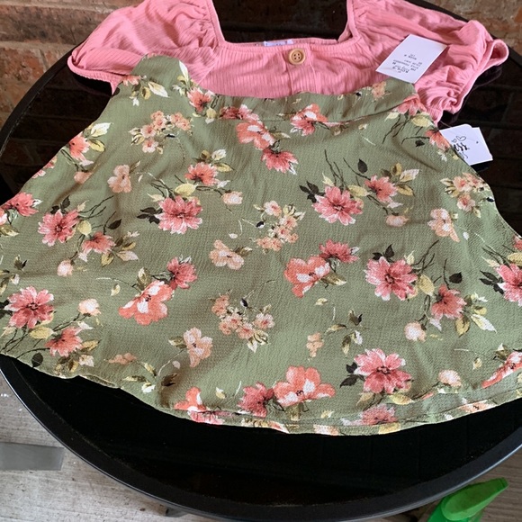 Girls 7-16 Speechless Button Front
Top and Floral Skirt Set  size 8 - Picture 5 of 10